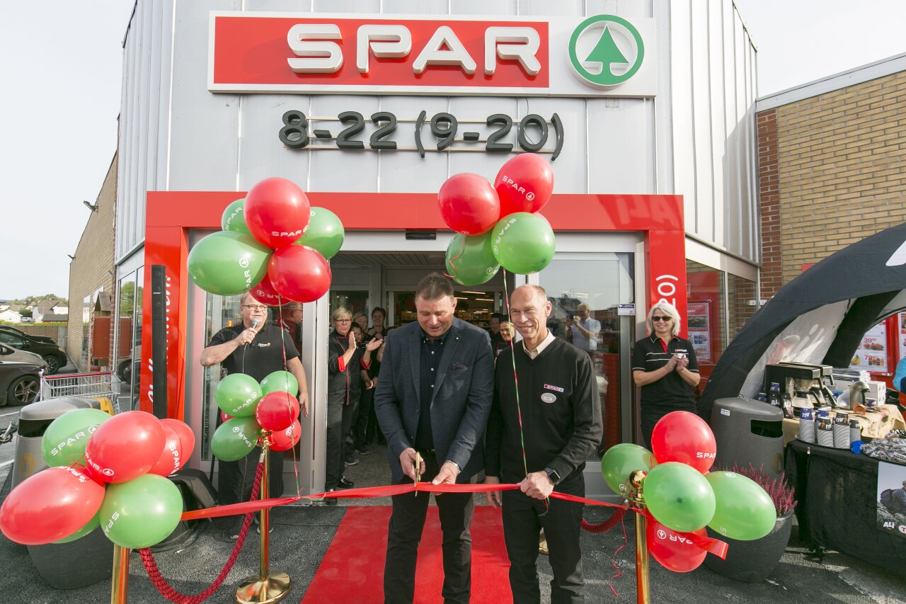 Spar Rising - Snorklipping ved åpning.